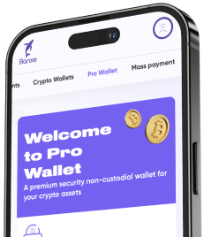 Pro Wallet for complete control of your crypto portfolio