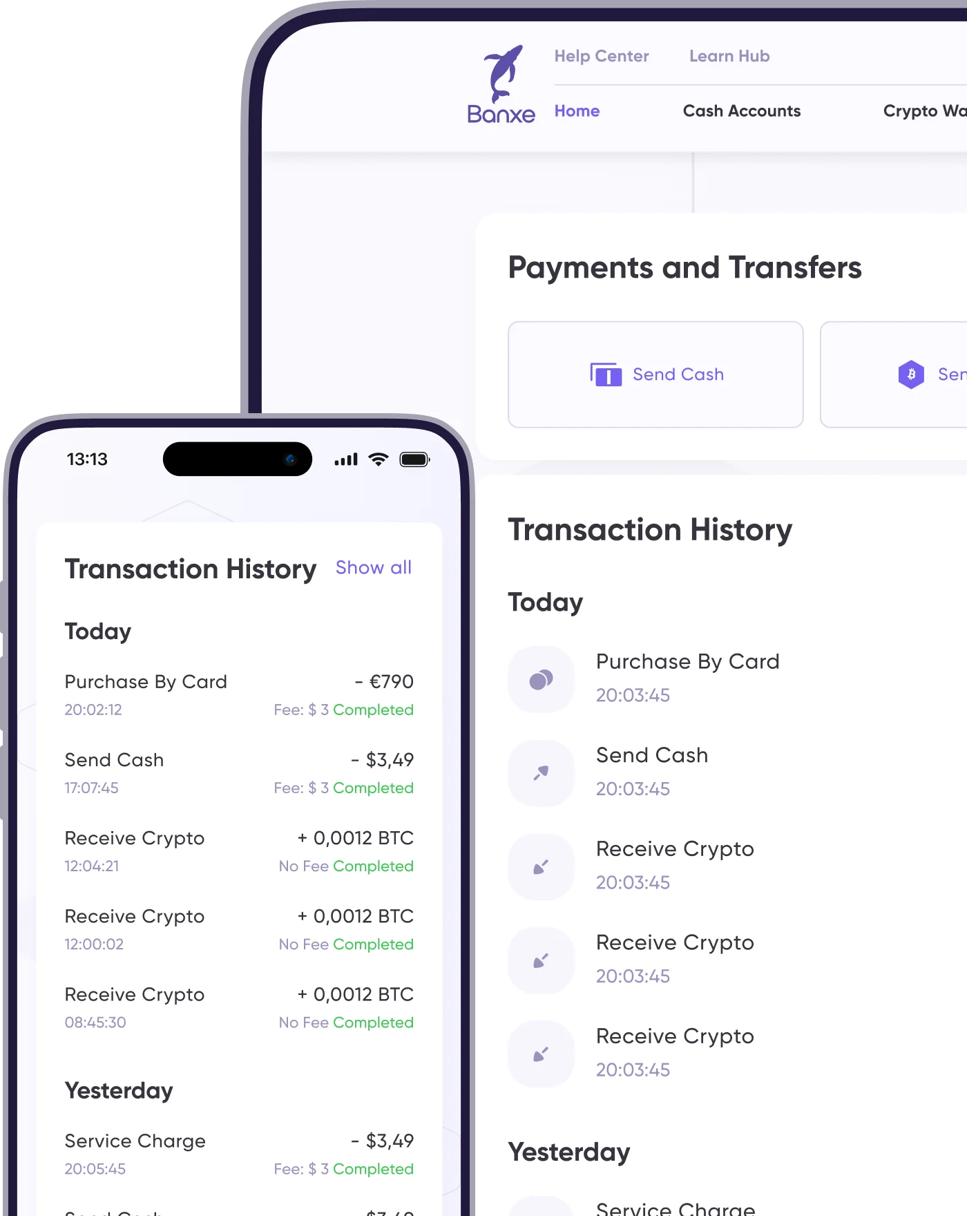 Simplify money transfers